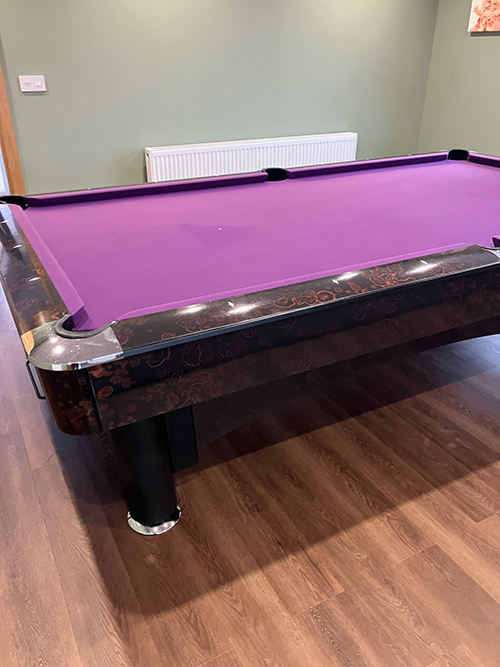 American K steel table