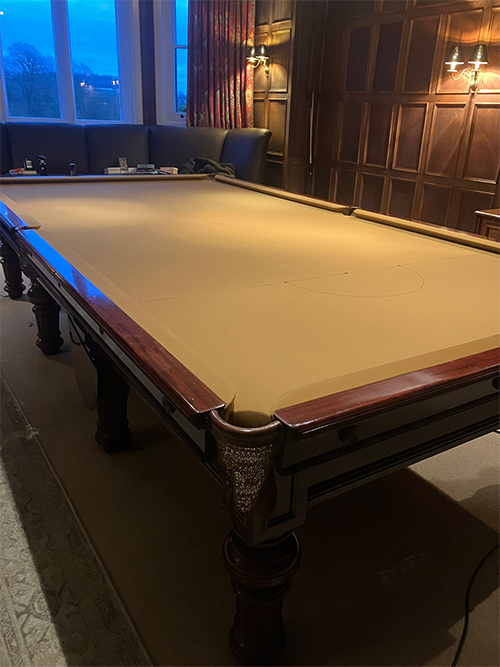 Snooker table