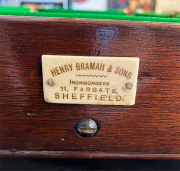 Unusual 4ft slate bed table 1